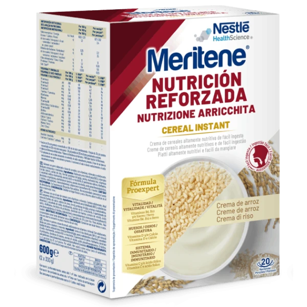 6053199-Nestlé Meritene Nutrição Reforçada Cereal Instant Creme deArroz 300g x2.webp